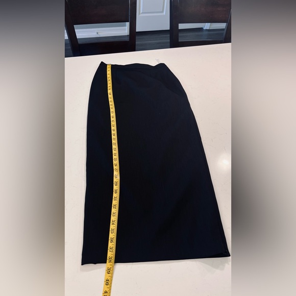 Mussi Long Pencil Skirt With Side Zippers - Picture 5 of 11